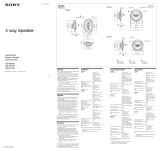 Sony XS-R1345 Owner's manual