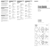 Sony XS-V690HP Owner's manual