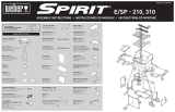 Spirit E/SP -210 User manual