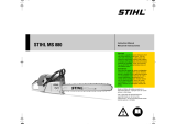 STIHL MS880 Owner's manual