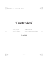 Technics SL-C700 Operating instructions