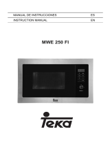 Teka Microwave MWE 250 FI User manual