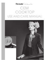 Thermador CEM COOKTOP User manual