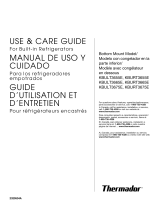 Thermador KBULT3655E User manual