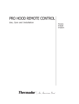 Thermador PHREM User manual