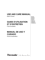 Thermador PODMW301 User manual