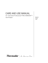 Thermador Pro-Harmony P36 User manual