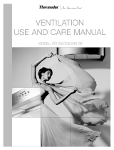 Thermador VCI 236 User manual