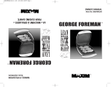 Maxim George Foreman GR26TMRCAN User manual