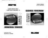 Maxim George Foreman GR35WTMRCAN User manual