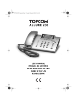 Topcom ALLURE 200 User manual