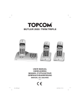 Topcom BUTLER 2900 Triple User manual