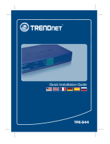 Trendnet TPE-S44 User manual
