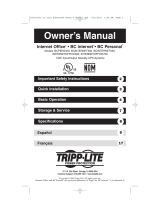 Tripp Lite BCINTERNET500 User manual