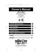 Tripp Lite SMX & OMNIX User manual