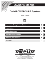 Tripp Lite OMNIPOWER PRO550 Owner's manual
