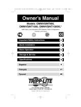 Tripp Lite OMNIVSINT800 User manual