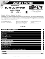 Tripp Lite PV700HF User manual