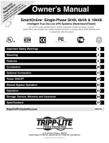 Tripp Lite 5kVA User manual