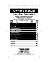 Tripp Lite SMX1500XLRT2U User manual