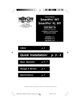 Tripp Lite SmartPro INT User manual