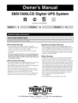 Tripp Lite SMX1500LCD User manual