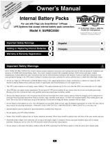 Tripp Lite SURBC2030 User manual