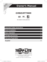 Tripp Lite OMNISMT700M User manual