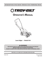 Troy-Bilt 554 User manual