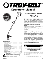 Troy-Bilt TB20CS User manual