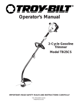 MTD TB25CS User manual
