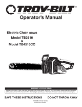 Troy-Bilt TB3516 User manual