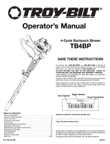 MTD TB4BP User manual
