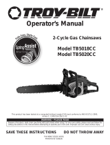 Troy-Bilt TB5018CC, TB5020CC User manual