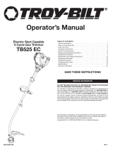 Troy-Bilt TB525 EC User manual