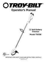 MTD TB55B User manual