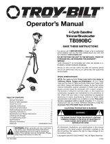Troy-Bilt TB590BC User manual
