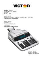 Victor 1240-3A User manual