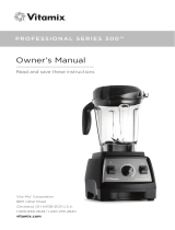 Vita-Mix Blender PROFESSIONAL SERIES 300 User manual