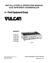 Vulcan-Hart VTEC25 User manual
