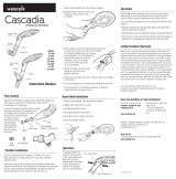 Waterpik Technologies Cascadia CF-200 User manual