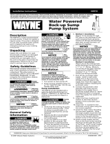 Wayne EWP10 User manual