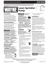 Wayne WLS75 User manual