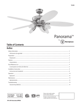 Westinghouse Panorama 72559 User manual