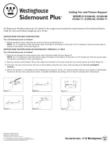 Westinghouse Sidemount Plus Fan Box 0125000 User manual