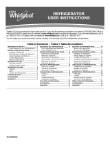 Whirlpool Refrigerator WRS325FNAM User manual