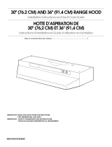 Whirlpool RH3736XL User manual