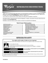 Whirlpool Refrigerator W10343810A User manual