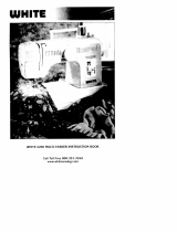 White Sewing Machine 2200 User manual