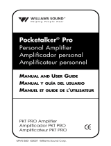 Williams Sound Personal Amplifier User manual
